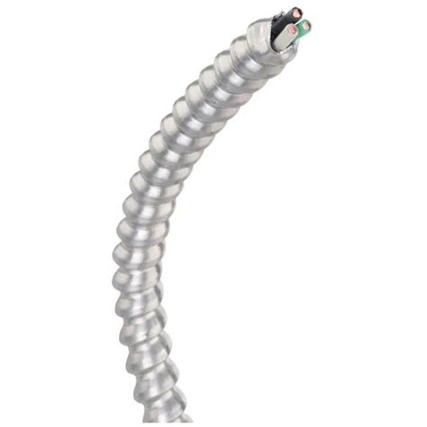 Mc Cable Bx Wire Metal Clad Armored Type Pvc Coated Electrical Ac Armor