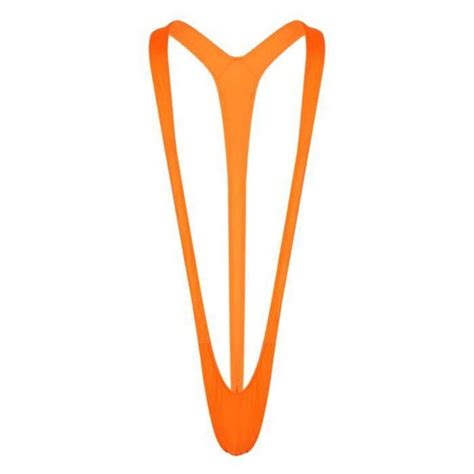 Yonghs Fr Mankini Sexy Homme Hot Body String Ouvert Thong Bodysuit Bikini Lingerie Coquine