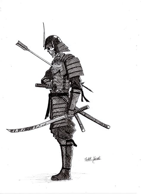 Samurai Skeleton by PastekArt on DeviantArt