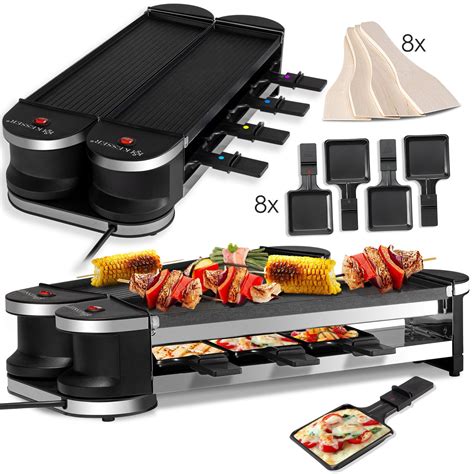 Kesser In Raclette Tischgrill Grill Partygrill F R Personen