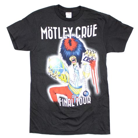 Motley Crue the Final Tour T-shirt 440703 | Rockabilia Merch Store