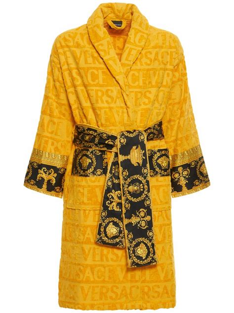 Versace Barocco And Robe Bathrobe Versace