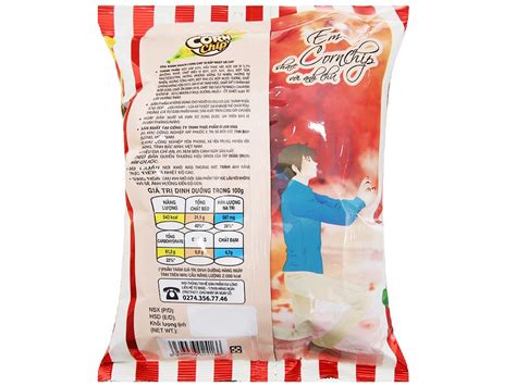 Snack vị ngọt cay Corn Chip 35g giá tốt tại Bách hoá XANH