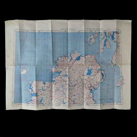 RAF flight map - Ireland North