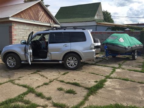 Фаркопом пользуемся активно) — Mitsubishi Pajero (4G), 3 л, 2014 года ...