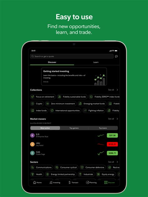 Fidelity Investments for iOS (iPhone/iPad/Apple Watch) - Free Download ...