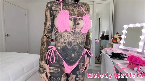 Rosa R Schen Mikro Bikini Anprobe Mit Vollbusiger Melody Radford Xhamster