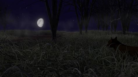 GrassPelt - Spooky Shadowclan Territory (3D Render)