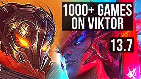 VIKTOR Vs YONE MID 1000 Games 3 1 5 800K Mastery KR Master