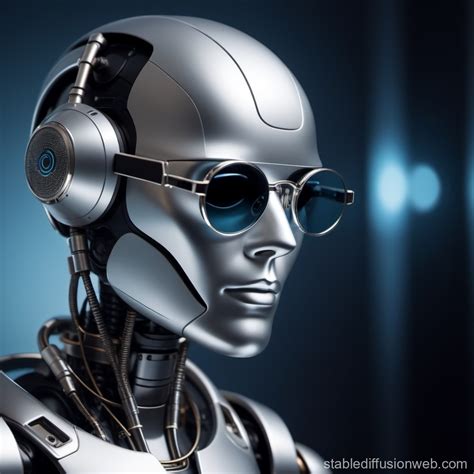 Robot Head With Funny Parts Prompts Stable Diffusion Online