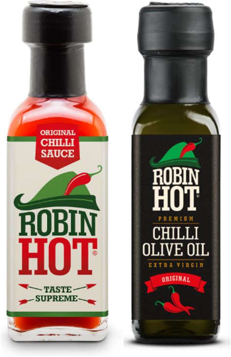 Robin Hot Original Chilli Sauce Chilli Oil Set Of 2 200 Ml Piccantino