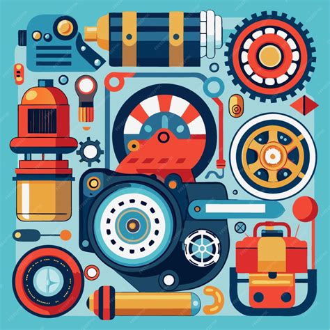 poster   machine   picture   mechanical parts premium ai