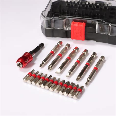 pcs ph pozi torx hex clutch star spline square screwdriver bit set