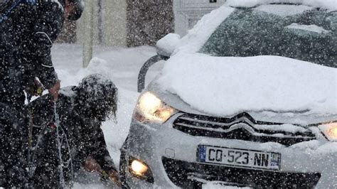 Encore D Partements En Vigilance Orange Pour Neige Et Verglas Tf Info