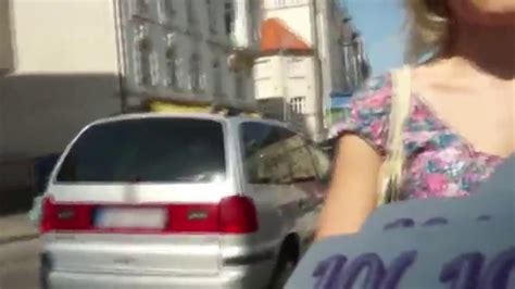 Blonde Babe Convinced To Strip For Cash Tnaflix