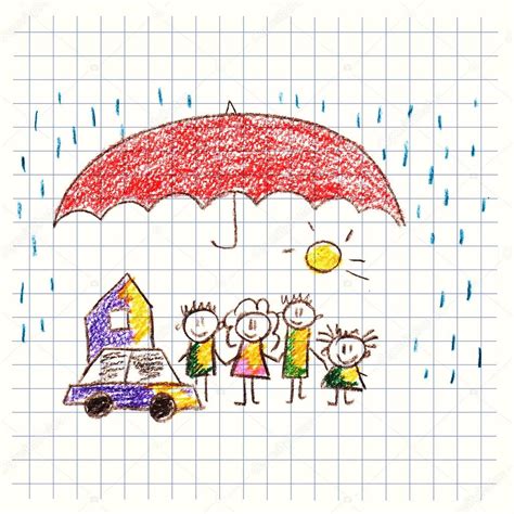 Social protection. Happy family. — Stock Photo © Helen_F #79260178