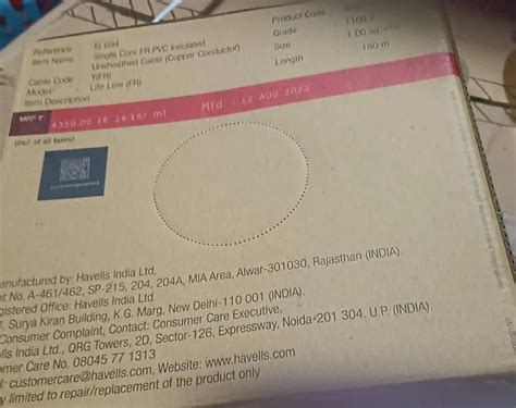 Havells House Wire - Havells wires Latest Price, Dealers & Retailers in ...