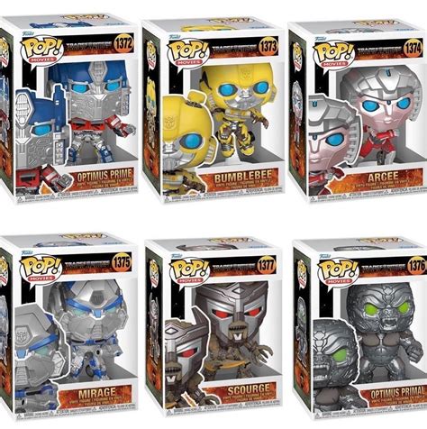 First Look at Transformers Rise of the Beasts Funko Pops