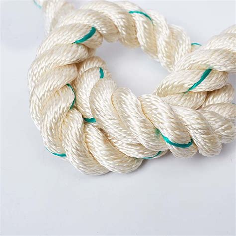 Nylon Three Strand Polyester Rope Offshore Mooring Strand