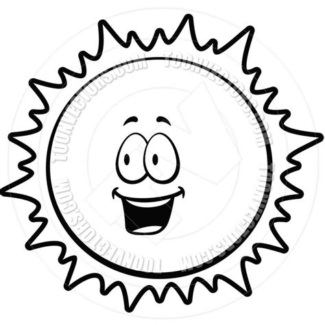 Free Sun Clipart Black and White Pictures - Clipartix | Clip art, Clipart black and white, Black ...