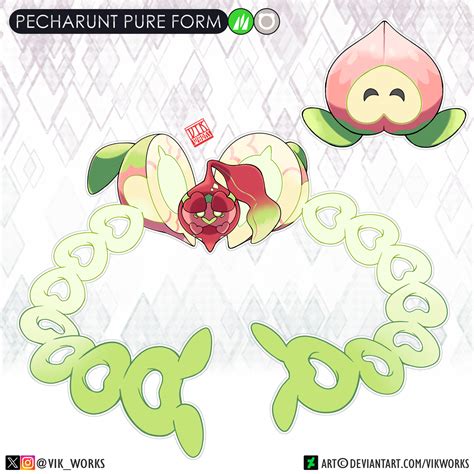 Pokemon Pecharunt Regional Variant by VIKworks on DeviantArt