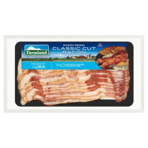 Farmland Hickory Smoked Classic Cut Bacon 12 Oz Price Rite