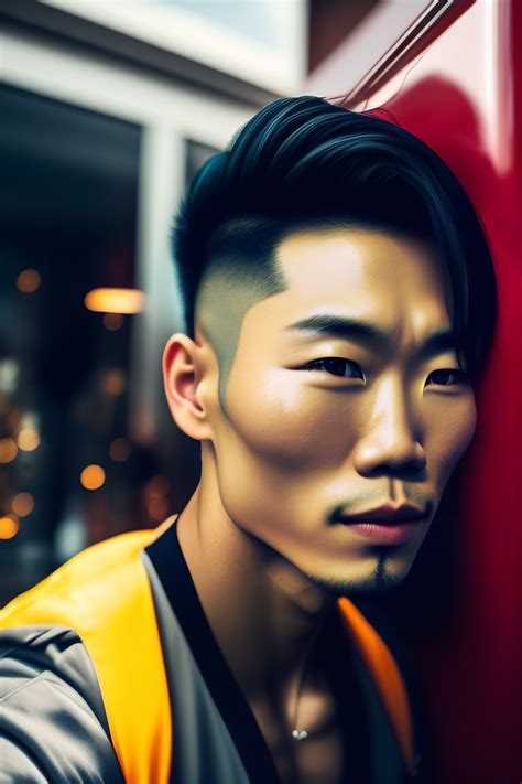 Lexica Hot Asian Dude Selfie