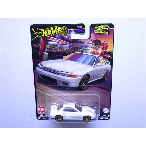 Jual Hot Wheels Boulevard Nissan Skyline GT R BNR32 Putih Shopee Indonesia