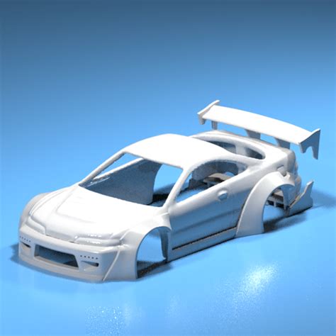 Hot Wheels Integra RB Style Wide Kit STL File For 3D PrintingCults
