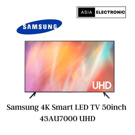Jual Samsung LED TV 43 inch Crystal UHD 4K Smart TV UA43CU7000 - Kota ...
