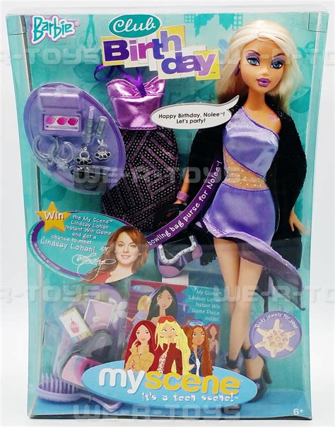 My Scene Barbie Club Birthday Doll Mattel 2004 No G6116 NRFB Walmart