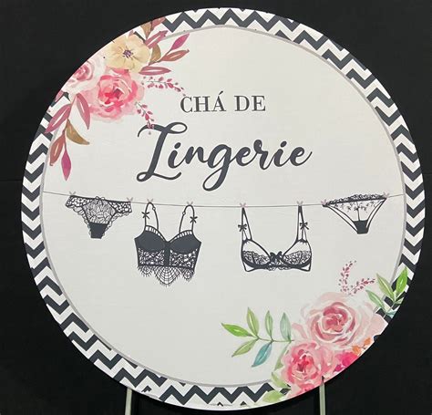 Aluguel Painel Cha De Lingerie D Fuxica Loca Es De Kits E Materiais Para Festas Porto