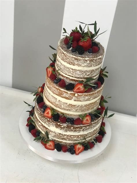 Naked Cakes La Nueva Tendencia De Tartas De Bodas Las Bodas Originales