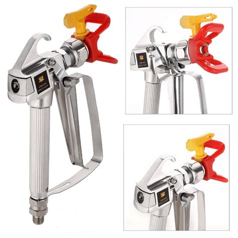 Airless Spray Gun High Pressure Paint Sprayer Inline Paint Swivel Spray Gun With 517 Spray Tip