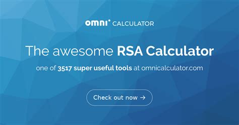 RSA Calculator