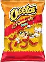 Cheetos Flamin Hot Puffs Cheese Flavored Snacks Party OFF