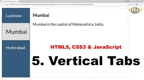 How To Create Tabs Using Html Css And Javascript Javascript Nerd