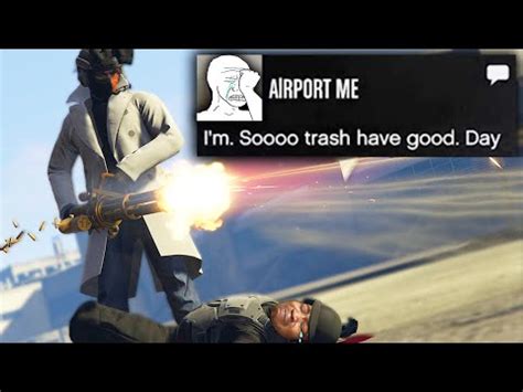 Airport Tryhard And God Mode Trolls Did Not Expect This Outcome GTA