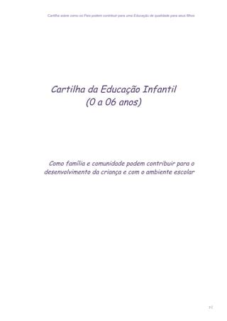 Cartilha Para Pais Fase Pdf