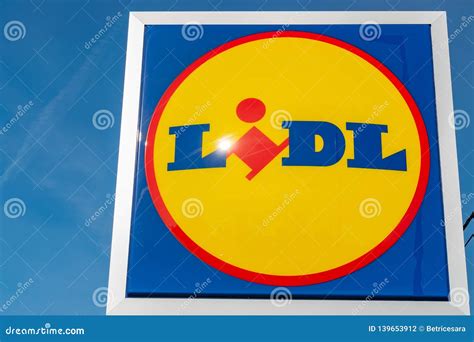 View Of The Lidl Supermarket Logo Editorial Photography Image Of