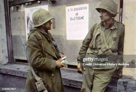 infantrymen bastogne belgium ardennes alsace campaign battle