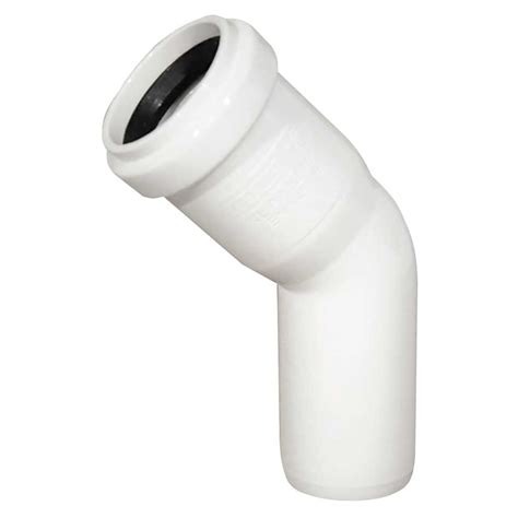 Отвод канализационный 32x45° ПВХ Armakan купить недорого
