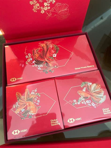 30 Pcs HSBC Global Private Banking 2024 Red Packet Ang Bao Pow Pao