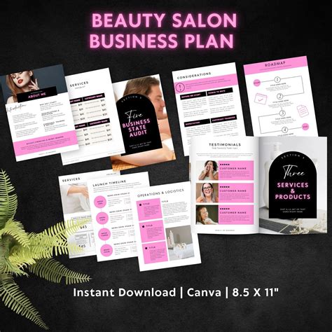 Hair And Beauty Salon Business Plan 3