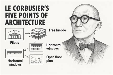 le corbusiers  points  architecture architecturecoursesorg
