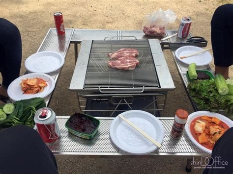 한강 난지 캠핑장 피크닉존 바베큐 네이버 블로그