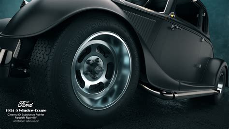 Ford Window Coupe Hot Rod On Behance