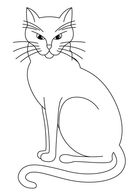 Coloring Page Cat Free Printable Coloring Pages Img 17442