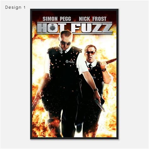 Hot Fuzz 2007 Movie Poster Print Citiesbox