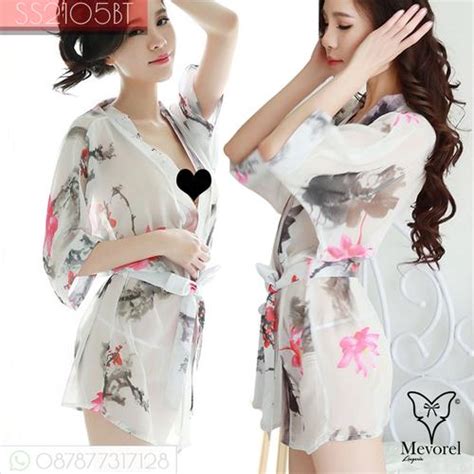 Promo Sexy Kimono Big Size Lingerie Kimono Seksi Transparan Ss Bt Jakarta Barat Mevorel